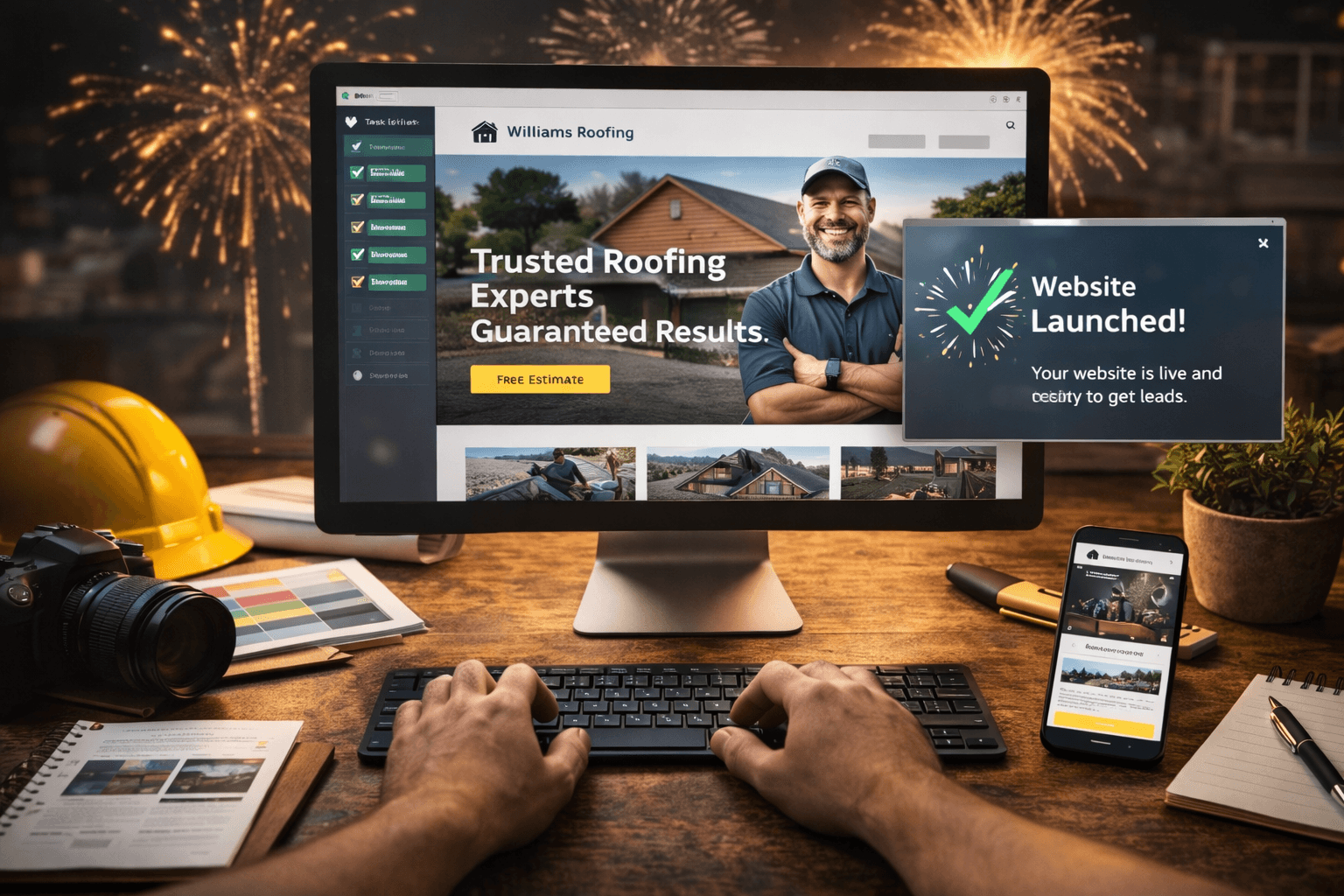 We build and launch